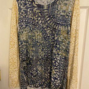 NWOT Whimsy Rose Top, Size Large